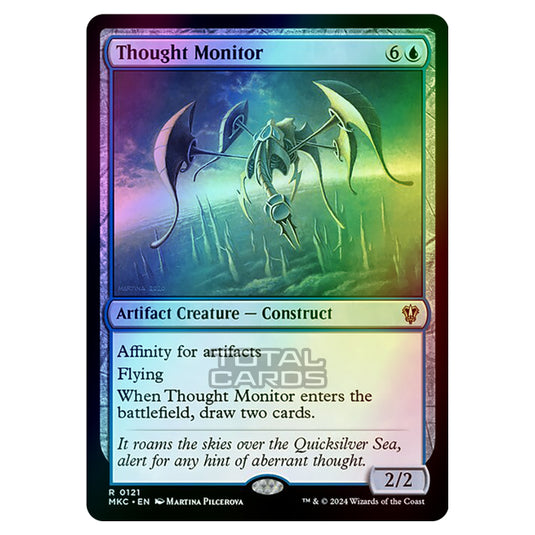 Magic The Gathering - Murders at Karlov Manor - Commander - Thought Monitor - 0121 (Foil)