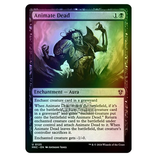 Magic The Gathering - Murders at Karlov Manor - Commander - Animate De Magic The Gathering - Murders at Karlov Manor - Commander - Animate De