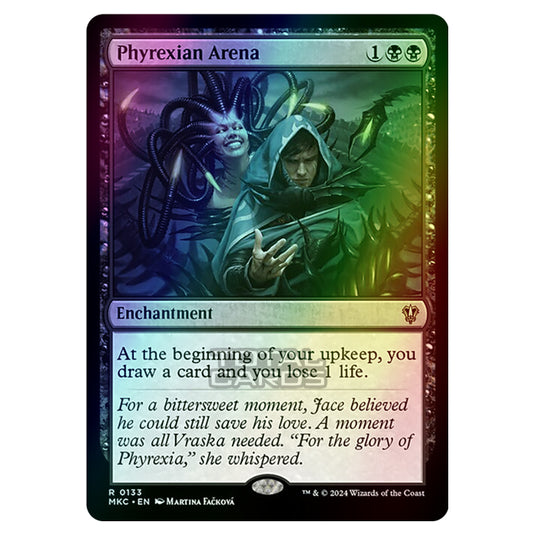 Magic The Gathering - Murders at Karlov Manor - Commander - Phyrexian Arena - 0133 (Foil)