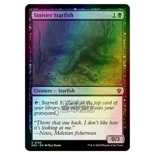 Magic The Gathering - Murders at Karlov Manor - Commander - Sinister Starfish - 0140 (Foil)