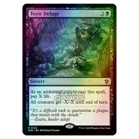 Magic The Gathering - Murders at Karlov Manor - Commander - Toxic Deluge - 0142 (Foil)