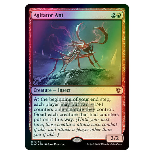 Magic The Gathering - Murders at Karlov Manor - Commander - Agitator Ant - 0145 (Foil)