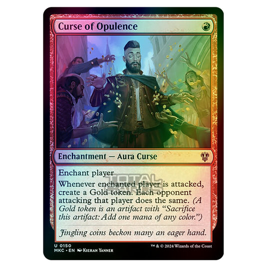 Magic The Gathering - Murders at Karlov Manor - Commander - Curse of Opulence - 0150 (Foil)