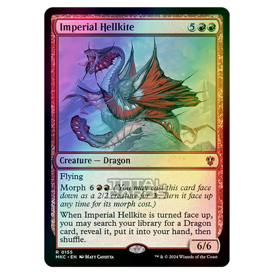 Magic The Gathering - Murders at Karlov Manor - Commander - Imperial Hellkite - 0155 (Foil)