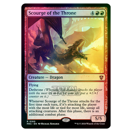 Magic The Gathering - Murders at Karlov Manor - Commander - Scourge of the Throne - 0160 (Foil)