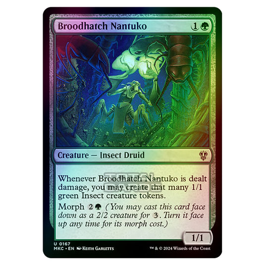 Magic The Gathering - Murders at Karlov Manor - Commander - Broodhatch Nantuko - 0167 (Foil)