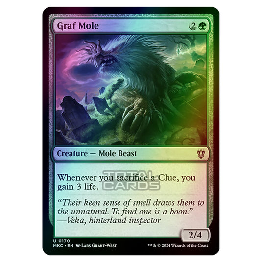 Magic The Gathering - Murders at Karlov Manor - Commander - Graf Mole - 0170 (Foil)