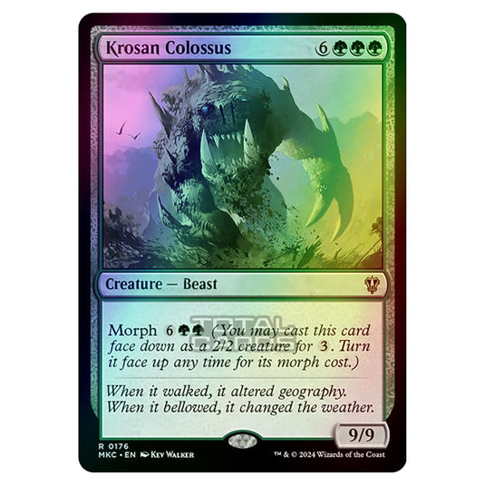 Magic The Gathering - Murders at Karlov Manor - Commander - Krosan Colossus - 0176 (Foil)