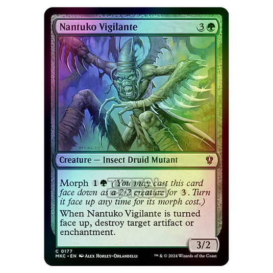 Magic The Gathering - Murders at Karlov Manor - Commander - Nantuko Vigilante - 0177 (Foil)