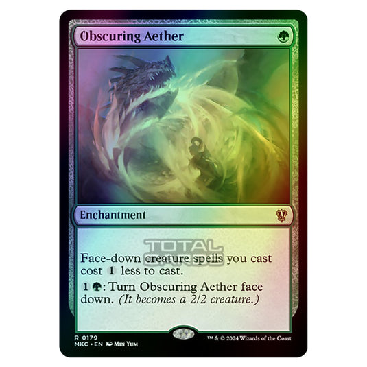 Magic The Gathering - Murders at Karlov Manor - Commander - Obscuring Aether - 0179 (Foil)