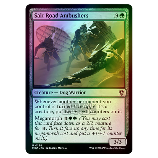 Magic The Gathering - Murders at Karlov Manor - Commander - Salt Road Ambushers - 0184 (Foil)