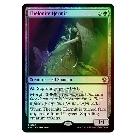 Magic The Gathering - Murders at Karlov Manor - Commander - Thelonite Hermit - 0188 (Foil)