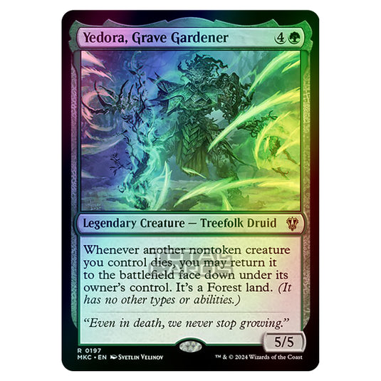 Magic The Gathering - Murders at Karlov Manor - Commander - Yedora, Grave Gardener - 0197 (Foil)