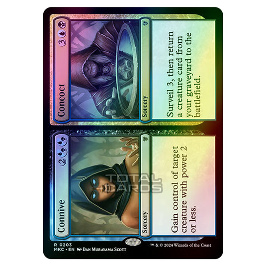 Magic The Gathering - Murders at Karlov Manor - Commander - Connive // Concoct - 0203 (Foil)