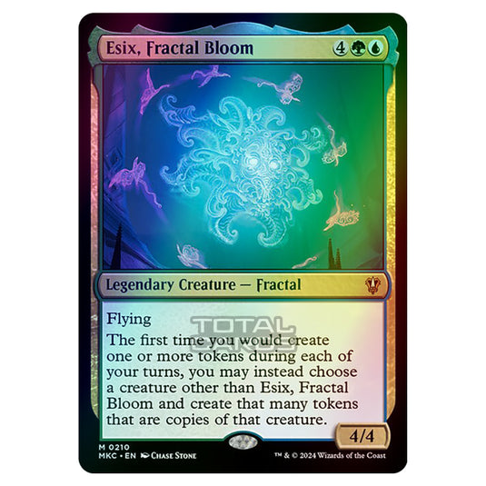 Magic The Gathering - Murders at Karlov Manor - Commander - Esix, Fractal Bloom - 0210 (Foil)