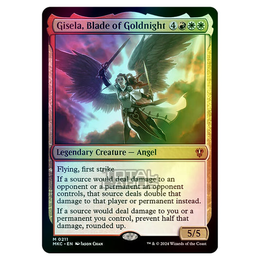 Magic The Gathering - Murders at Karlov Manor - Commander - Gisela, Blade of Goldnight - 0211 (Foil)