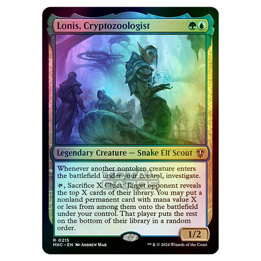 Magic The Gathering - Murders at Karlov Manor - Commander - Lonis, Cryptozoologist - 0215 (Foil)