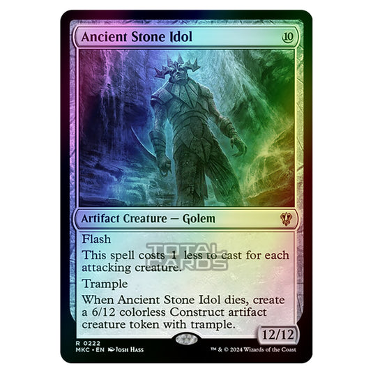 Magic The Gathering - Murders at Karlov Manor - Commander - Ancient Stone Idol - 0222 (Foil)