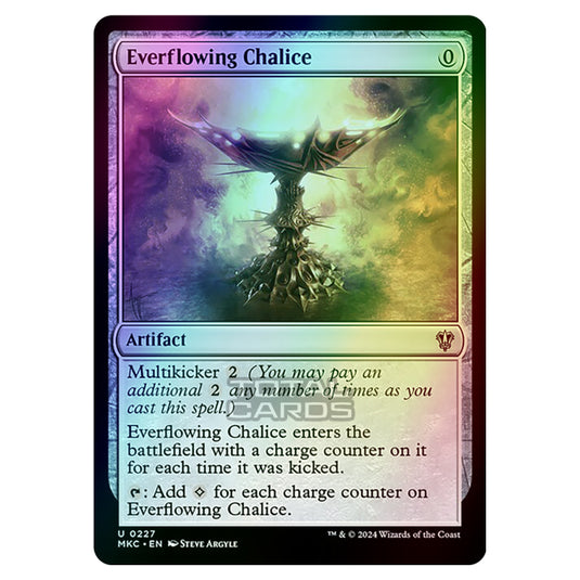 Magic The Gathering - Murders at Karlov Manor - Commander - Everflowing Chalice - 0227 (Foil)