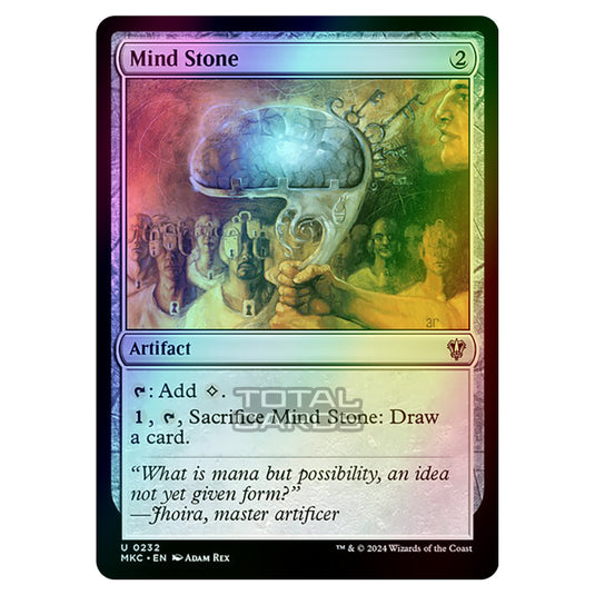 Magic The Gathering - Murders at Karlov Manor - Commander - Mind Stone - 0232 (Foil)