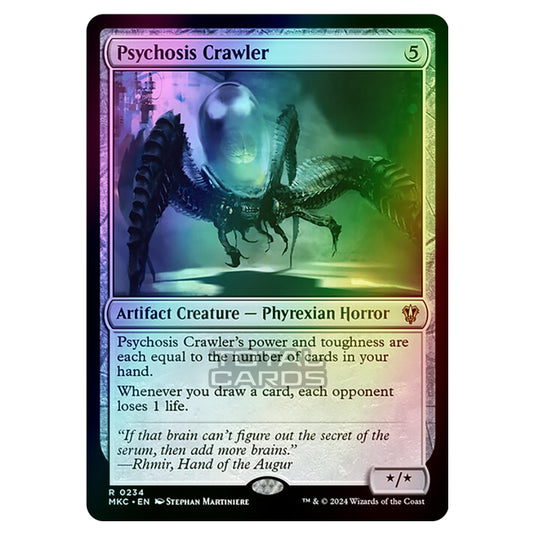 Magic The Gathering - Murders at Karlov Manor - Commander - Psychosis Crawler - 0234 (Foil)