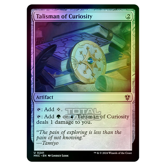 Magic The Gathering - Murders at Karlov Manor - Commander - Talisman of Curiosity - 0241 (Foil)