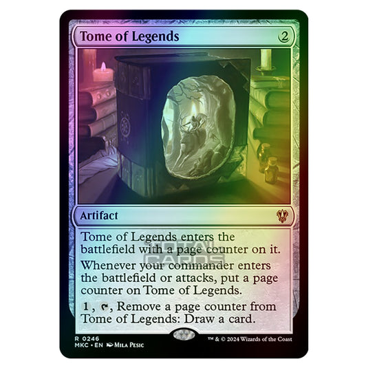 Magic The Gathering - Murders at Karlov Manor - Commander - Tome of Legends - 0246 (Foil)