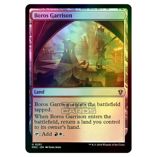 Magic The Gathering - Murders at Karlov Manor - Commander - Boros Garrison - 0251 (Foil)