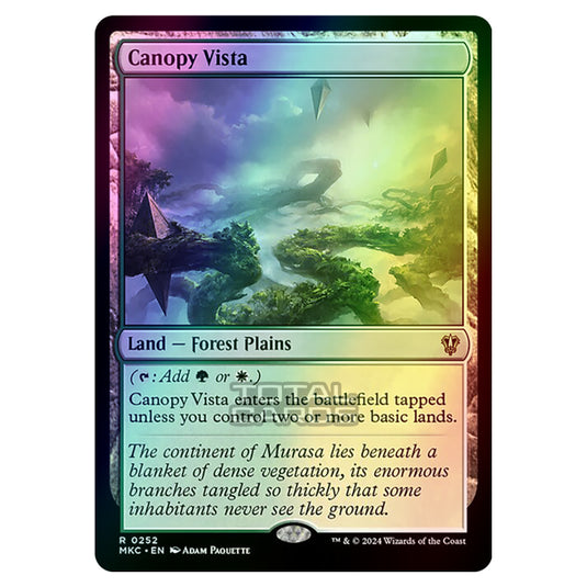 Magic The Gathering - Murders at Karlov Manor - Commander - Canopy Vista - 0252 (Foil)