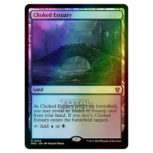 Magic The Gathering - Murders at Karlov Manor - Commander - Choked Estuary - 0254 (Foil)