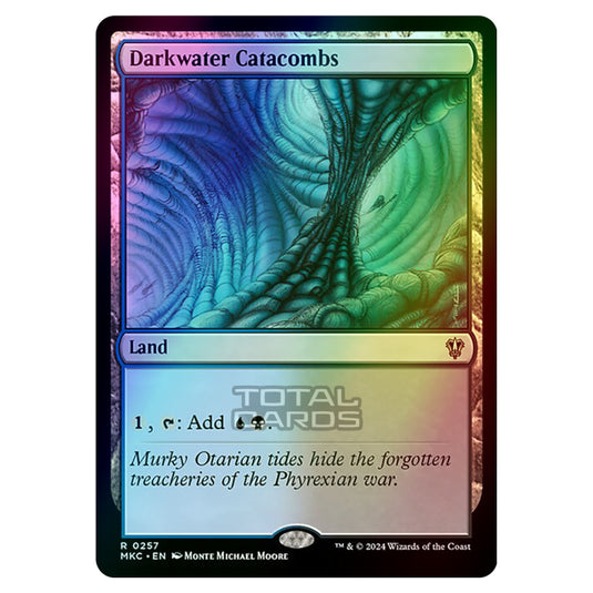 Magic The Gathering - Murders at Karlov Manor - Commander - Darkwater Catacombs - 0257 (Foil)