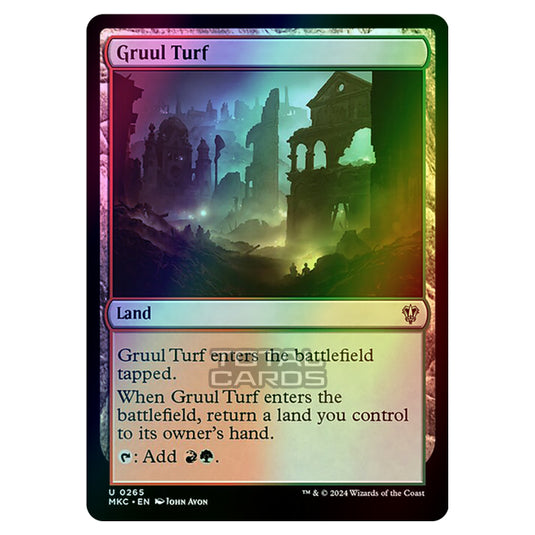 Magic The Gathering - Murders at Karlov Manor - Commander - Gruul Turf - 0265 (Foil)