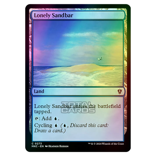 Magic The Gathering - Murders at Karlov Manor - Commander - Lonely Sandbar - 0273 (Foil)