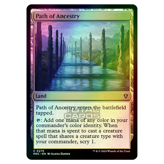 Magic The Gathering - Murders at Karlov Manor - Commander - Path of Ancestry - 0279 (Foil)