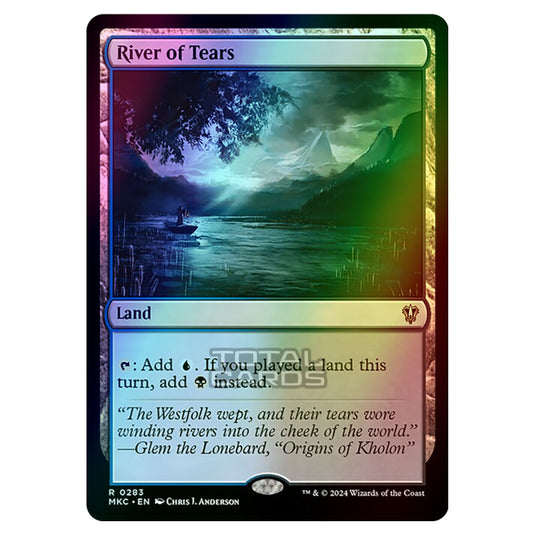 Magic The Gathering - Murders at Karlov Manor - Commander - River of Tears - 0283 (Foil)