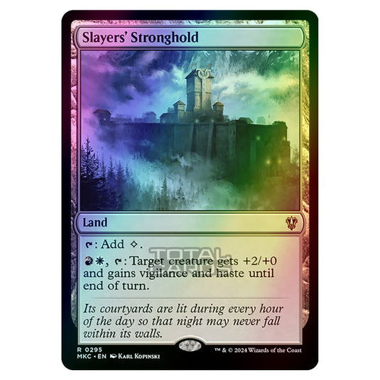 Magic The Gathering - Murders at Karlov Manor - Commander - Slayers' Stronghold - 0295 (Foil)