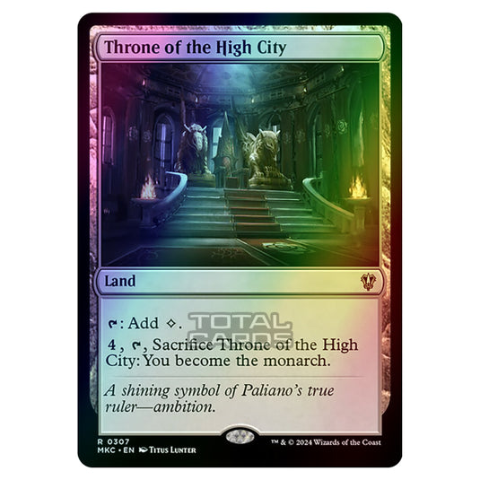 Magic The Gathering - Murders at Karlov Manor - Commander - Throne of the High City - 0307 (Foil)