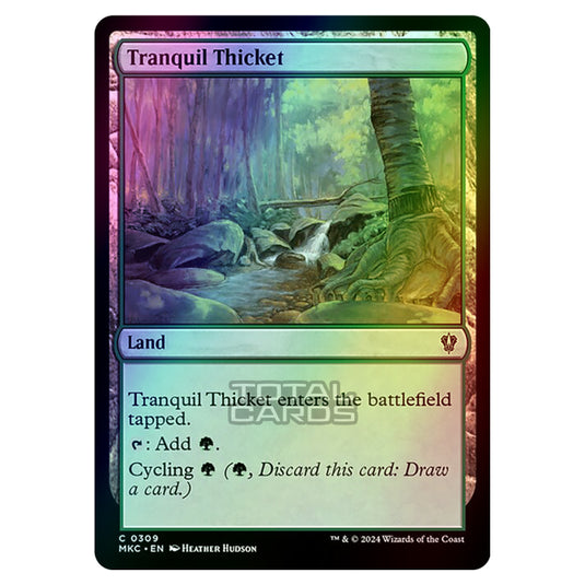 Magic The Gathering - Murders at Karlov Manor - Commander - Tranquil Thicket - 0309 (Foil)