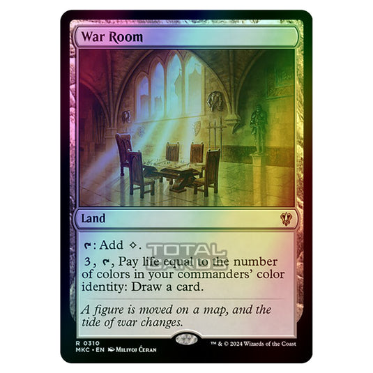 Magic The Gathering - Murders at Karlov Manor - Commander - War Room - 0310 (Foil)