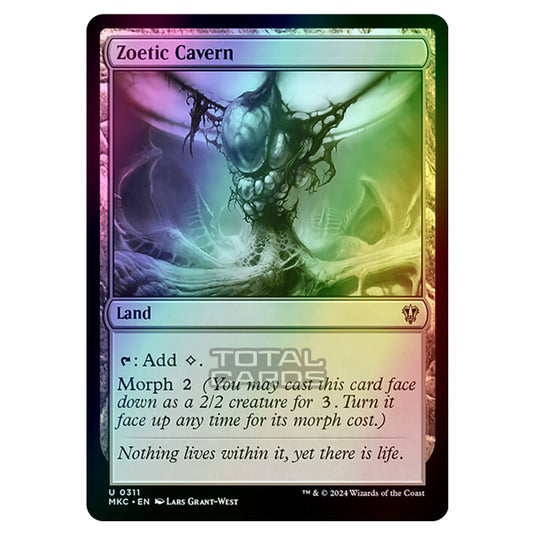 Magic The Gathering - Murders at Karlov Manor - Commander - Zoetic Cavern - 0311 (Foil)