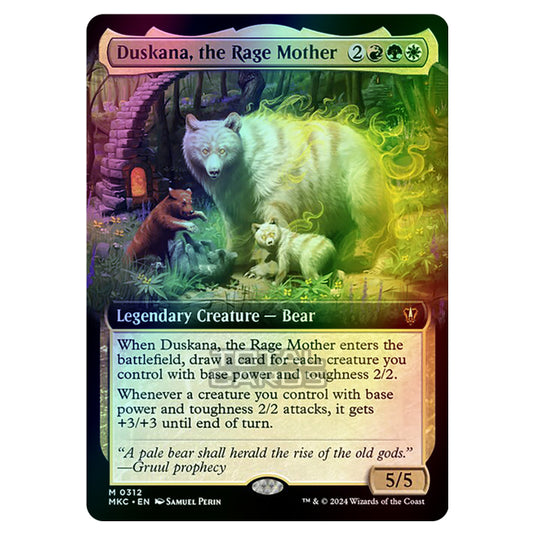 Magic The Gathering - Murders at Karlov Manor - Commander - Duskana, the Rage Mother - 0312 (Foil)