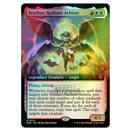 Magic The Gathering - Murders at Karlov Manor - Commander - Feather, Radiant Arbiter - 0313 (Foil)