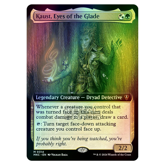 Magic The Gathering - Murders at Karlov Manor - Commander - Kaust, Eyes of the Glade - 0314 (Foil)