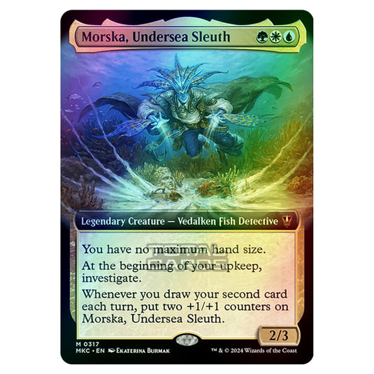 Magic The Gathering - Murders at Karlov Manor - Commander - Morska, Undersea Sleuth - 0317 (Foil)