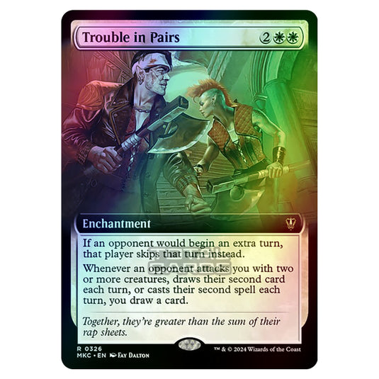 Magic The Gathering - Murders at Karlov Manor - Commander - Trouble in Pairs - 0326 (Foil)