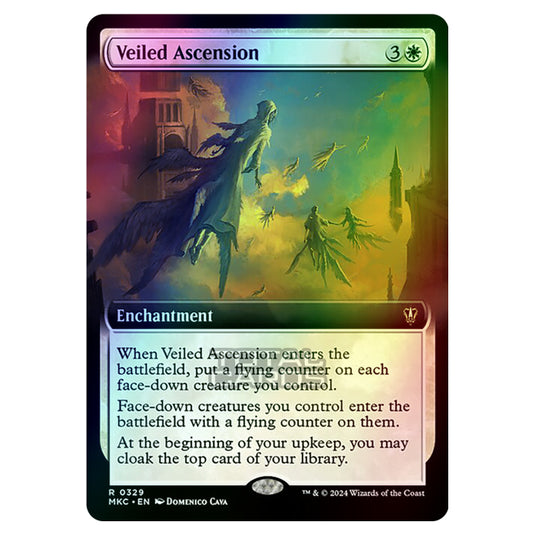 Magic The Gathering - Murders at Karlov Manor - Commander - Veiled Ascension - 0329 (Foil)