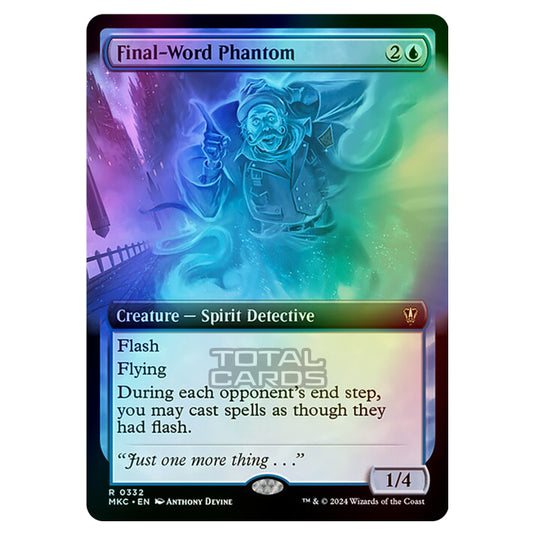 Magic The Gathering - Murders at Karlov Manor - Commander - Final-Word Phantom - 0332 (Foil)