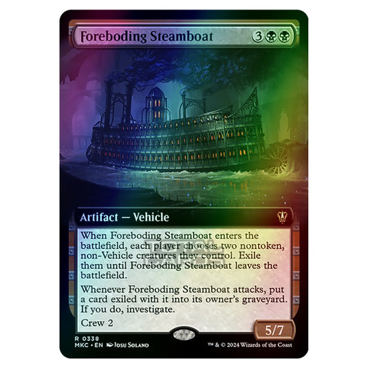 Magic The Gathering - Murders at Karlov Manor - Commander - Foreboding Steamboat - 0338 (Foil)