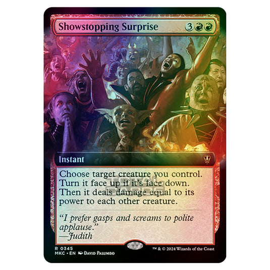 Magic The Gathering - Murders at Karlov Manor - Commander - Showstopping Surprise - 0345 (Foil)