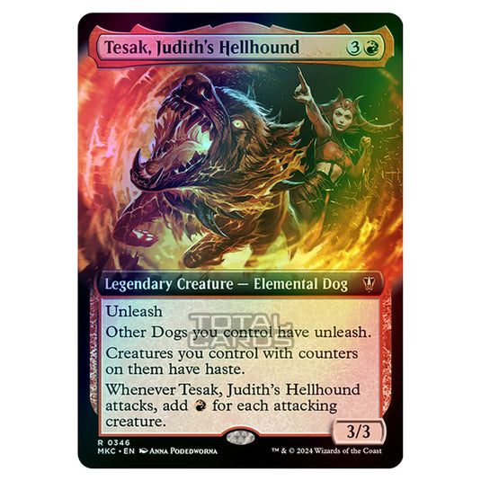 Magic The Gathering - Murders at Karlov Manor - Commander - Tesak, Judith's Hellhound - 0346 (Foil)